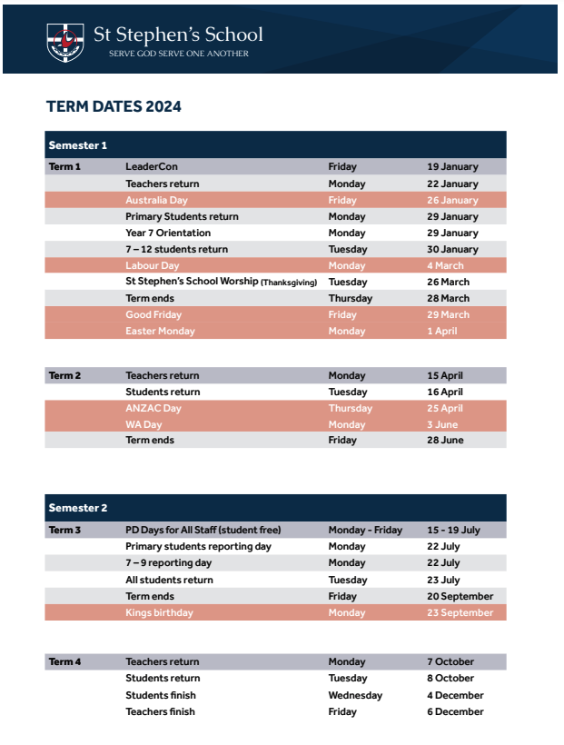 Term Dates | St Stephen's School term-dates-st-stephen-s-school